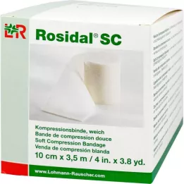 ROSIDAL SC Ligadura de compressão macia 10 cmx3,5 m, 1 pc