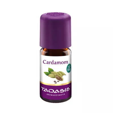 Óleo de cardamomo orgânico, 5 ml