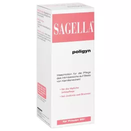 SAGELLA poligyn loção de lavagem íntima para mulheres 50+, 100 ml