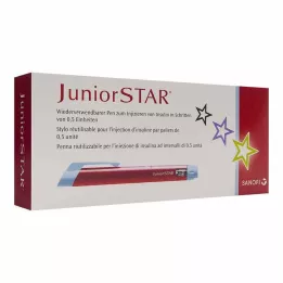 JUNIORSTAR Dispositivo de injeção vermelho, 1 peça