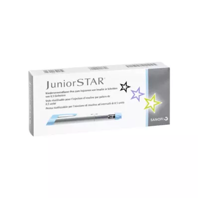 Dispositivo de injeção Juniorstar prata, 1 un Dispositivo de injeção Juniorstar prata, 1 un