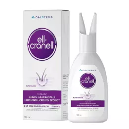 ELL-CRANELL Solução de 250 microgramas/ml para aplicação na cabeça, 100 ml
