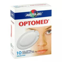 OPTOMED Compressas oculares estéreis auto-adesivas, 10 unidades