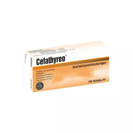 Comprimidos de cefathyreo, 100 unidades
