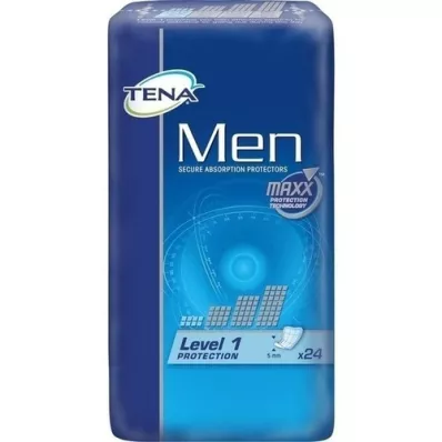 TENA MEN Inserções de nível 1, 24 pcs