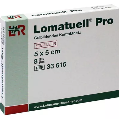 LOMATUELL Pro 5x5 cm estéril, 8 unidades LOMATUELL Pro 5x5 cm estéril, 8 unidades