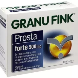 GRANU FINK Prosta forte 500 mg cápsulas duras, 80 unidades