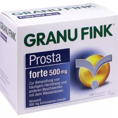 GRANU FINK Prosta forte 500 mg cápsulas duras, 140 pcs