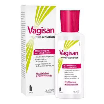 Loção de lavagem íntima Vagisan, 100 ml Loção de lavagem íntima Vagisan, 100 ml