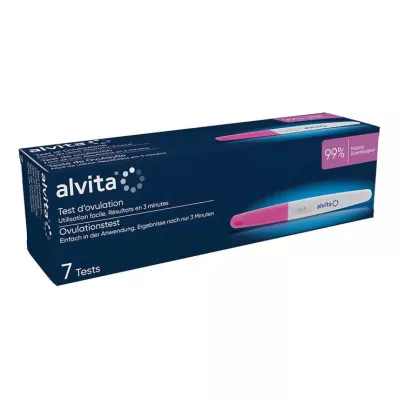 ALVITA Teste de ovulação, 7 peças ALVITA Teste de ovulação, 7 peças