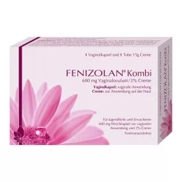FENIZOLAN Combi 600 mg pomada vaginal+2% creme, 1 P