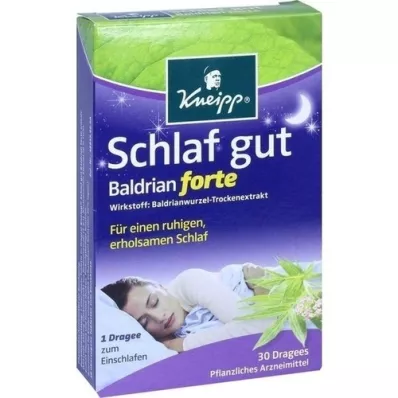 KNEIPP Comprimidos de Valeriana forte para dormir bem, 30 unid