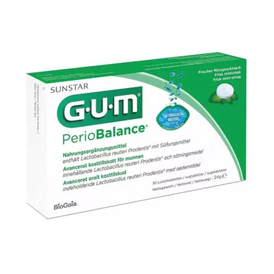 GUM Pastilhas PerioBalance, 30 unidades GUM Pastilhas PerioBalance, 30 unidades