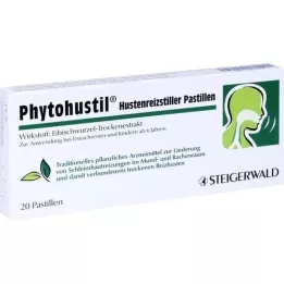 PHYTOHUSTIL Pastilhas antitússicas, 20 unidades