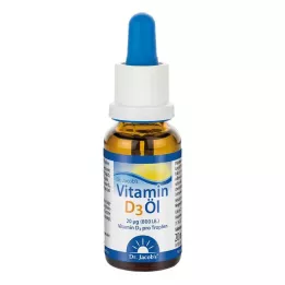 VITAMIN D3 ÖL Gotas do Dr. Jacob, 20 ml