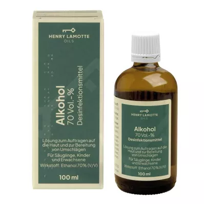 Álcool 70% V/V Henry Lamotte, 100 ml Álcool 70% V/V Henry Lamotte, 100 ml