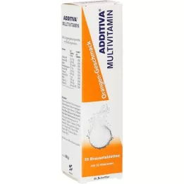 ADDITIVA Multivit.Orange R comprimidos efervescentes, 20 unidades