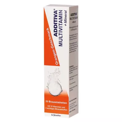 Additiva Multivitamínico + Mineral Laranja R comprimidos efervescentes, 20 un Additiva Multivitamínico + Mineral Laranja R comprimidos efervescentes, 20 un