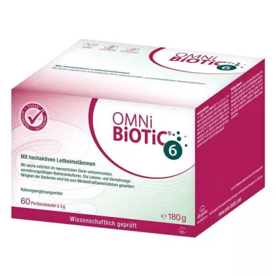 Omni Biotic 6 saquetas, 60X3 g