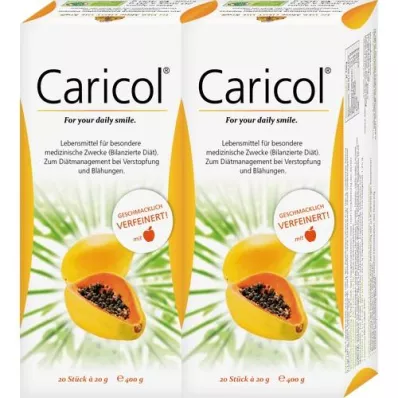 CARICOL Embalagem dupla de saco, 40X21 ml