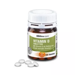 SOVITA CARE Vitamin D Tablets, 180 Cápsulas