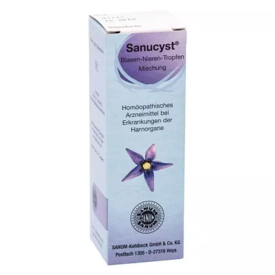 SANUCYST Gotas bexiga-rim, 30 ml