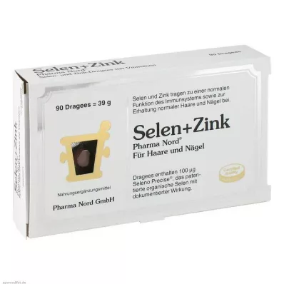 SELEN+ZINK Pharma Nord Dragees, 90 Cápsulas SELEN+ZINK Pharma Nord Dragees, 90 Cápsulas