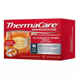 THERMACARE Cintas para as costas S-XL para o alívio das dores, 6 peças