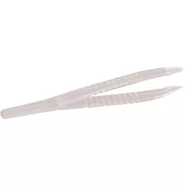PINZETTE Plástico estéril descartável de 12,5 cm, 10 unidades
