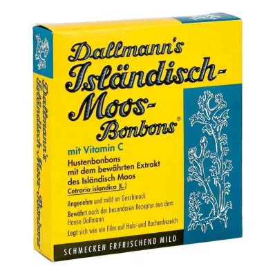 Doces de musgo islandêses de Dallmann (20 peças) Doces de musgo islandêses de Dallmann (20 peças)