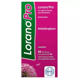 LORANOPRO 0,5 mg/ml solução oral, 50 ml