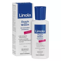 LINOLA Duche e lavagem, 100 ml
