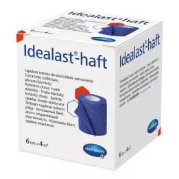 IDEALAST-Ligadura colorida de haste 6 cmx4 m azul, 1 pc
