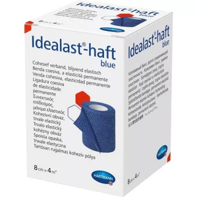IDEALAST-Ligadura colorida de haste 8 cmx4 m azul, 1 pc