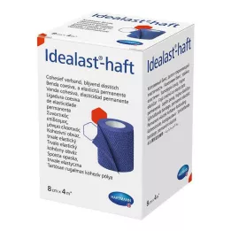 IDEALAST-Ligadura colorida de haste 8 cmx4 m azul, 1 pc