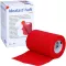 IDEALAST-Ligadura colorida de haste 8 cmx4 m vermelha, 1 pc