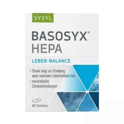 BASOSYX Hepa Syxyl Tablets, 60 unidades