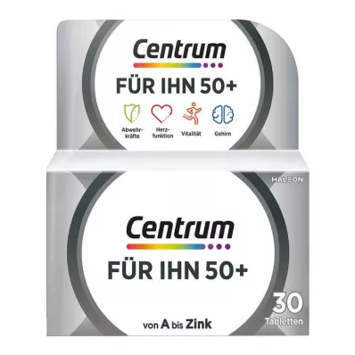 Center for Him 50 + cápsulas, 30 peças Center for Him 50 + cápsulas, 30 peças