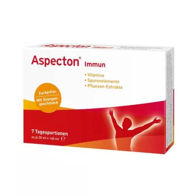 ASPECTON Ampolas de bebida Immune, 7 unid