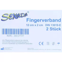 SENADA Ligadura para os dedos 2x12 cm, 2 peças