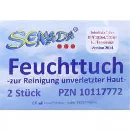 SENADA Toalhete húmido, 2 peças