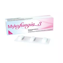 MYKOFUNGIN 3 comprimidos vaginais 200 mg, 3 unid
