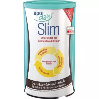 APODAY Chocolate Slim em pó em lata, 450 g