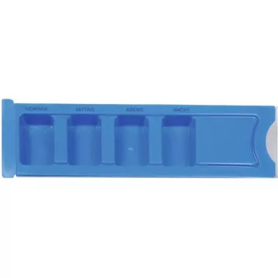 Dispensador de medicamentos 1 dia azul, 1 un Dispensador de medicamentos 1 dia azul, 1 un