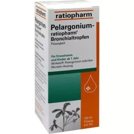 PELARGONIUM-RATIOPHARM Gotas brônquicas, 100 ml