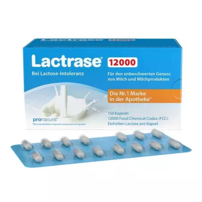Lactrase 12.000 cápsulas FCC , 150 peças Lactrase 12.000 cápsulas FCC , 150 peças
