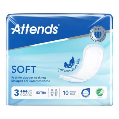 Atende Soft 3 inserções extras anatômicas, 10 peças Atende Soft 3 inserções extras anatômicas, 10 peças
