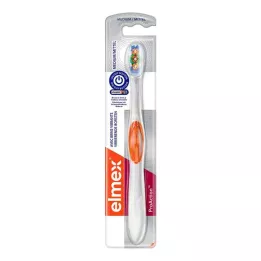 ELMEX Escova de dentes híbrida ProAction média, 1 unidade