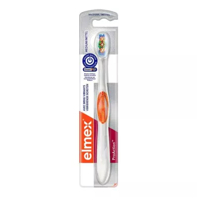 ELMEX Escova de dentes híbrida ProAction média, 1 unidade ELMEX Escova de dentes híbrida ProAction média, 1 unidade