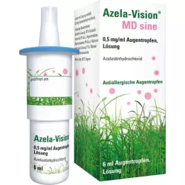 AZELA-Vision MD sine 0,5 mg/ml colírio, 6 ml